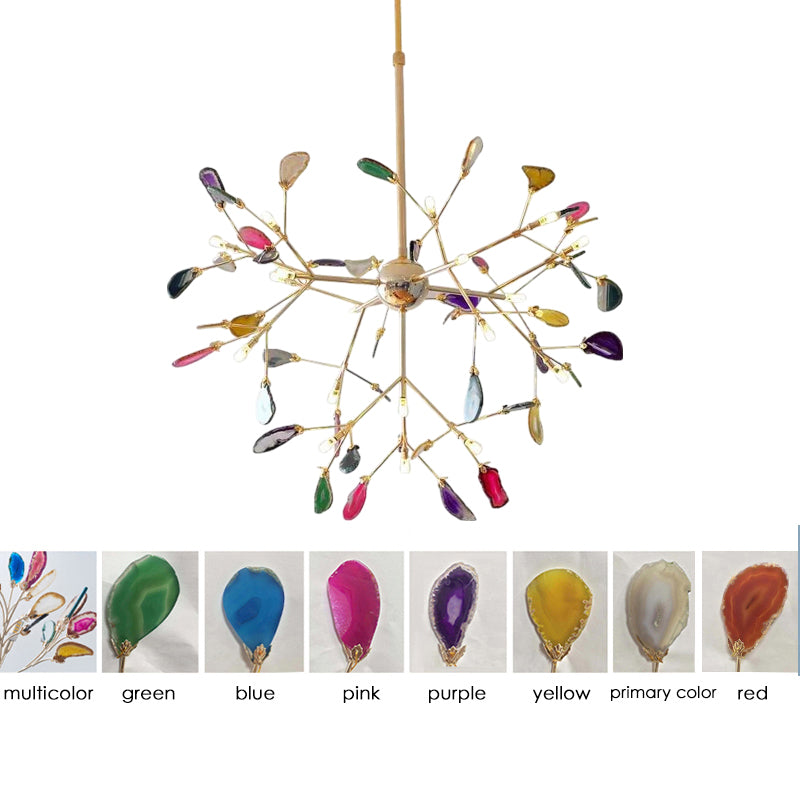 Agate Chandelier
