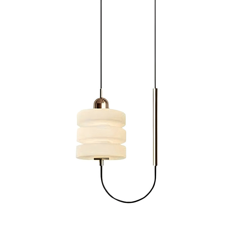 Alabaster Triple Pendant