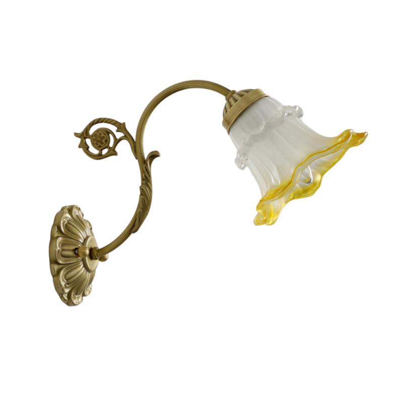 Flower Glass Sconce