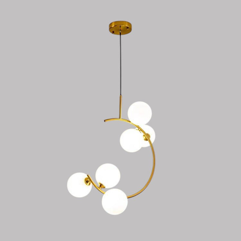 Meniscus Glass Pendant Lamp