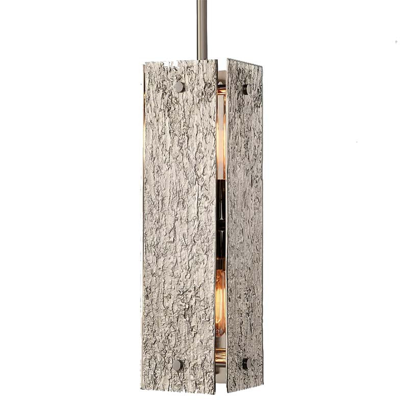 Textured Rectangular Pendant