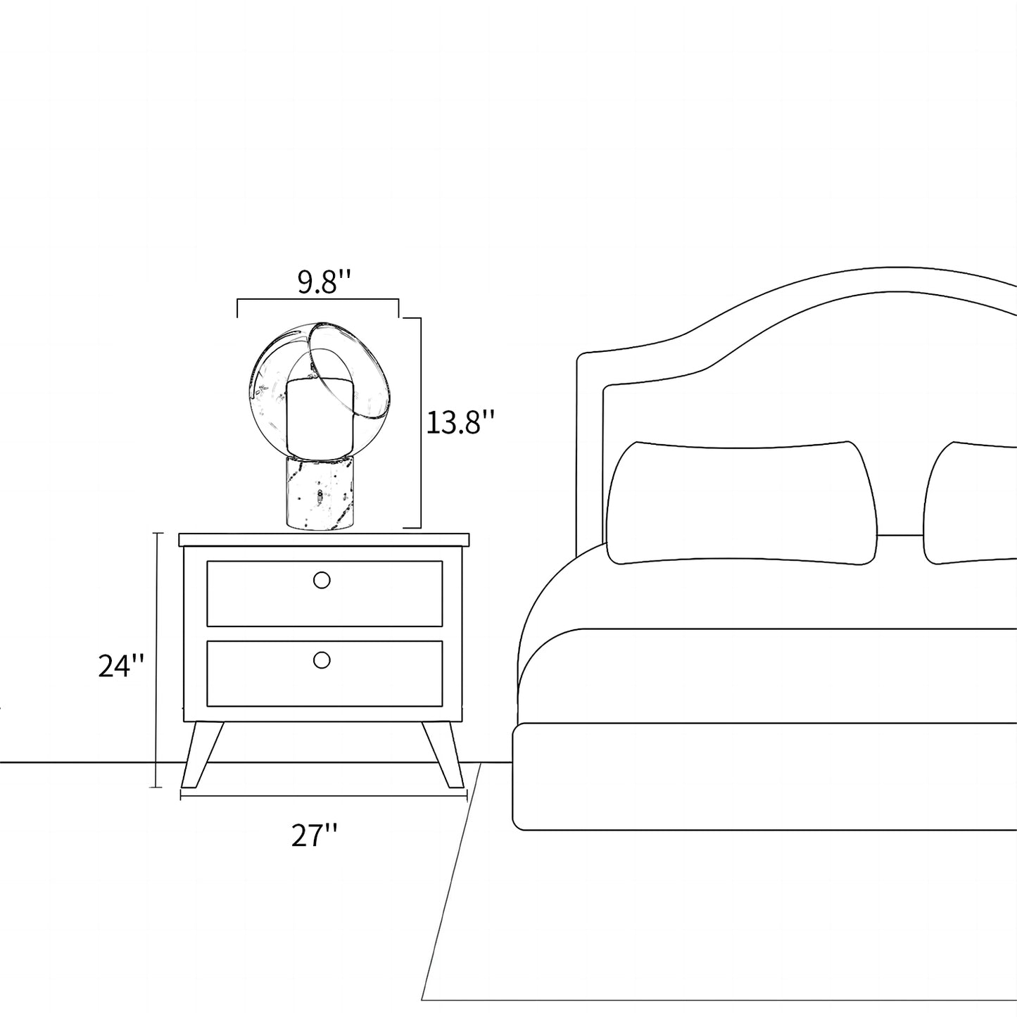 Evedal Capsule Table Lamp