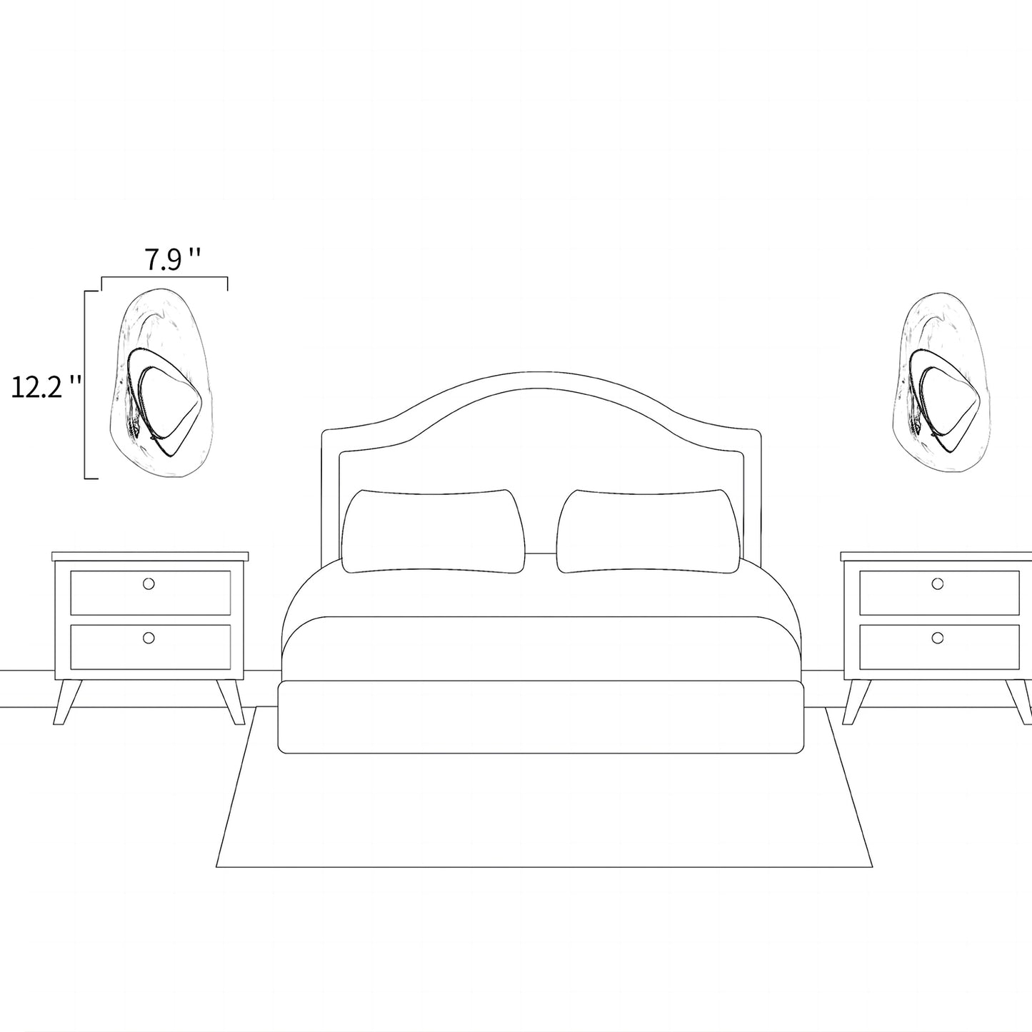 Luxury Art Wall Lamp