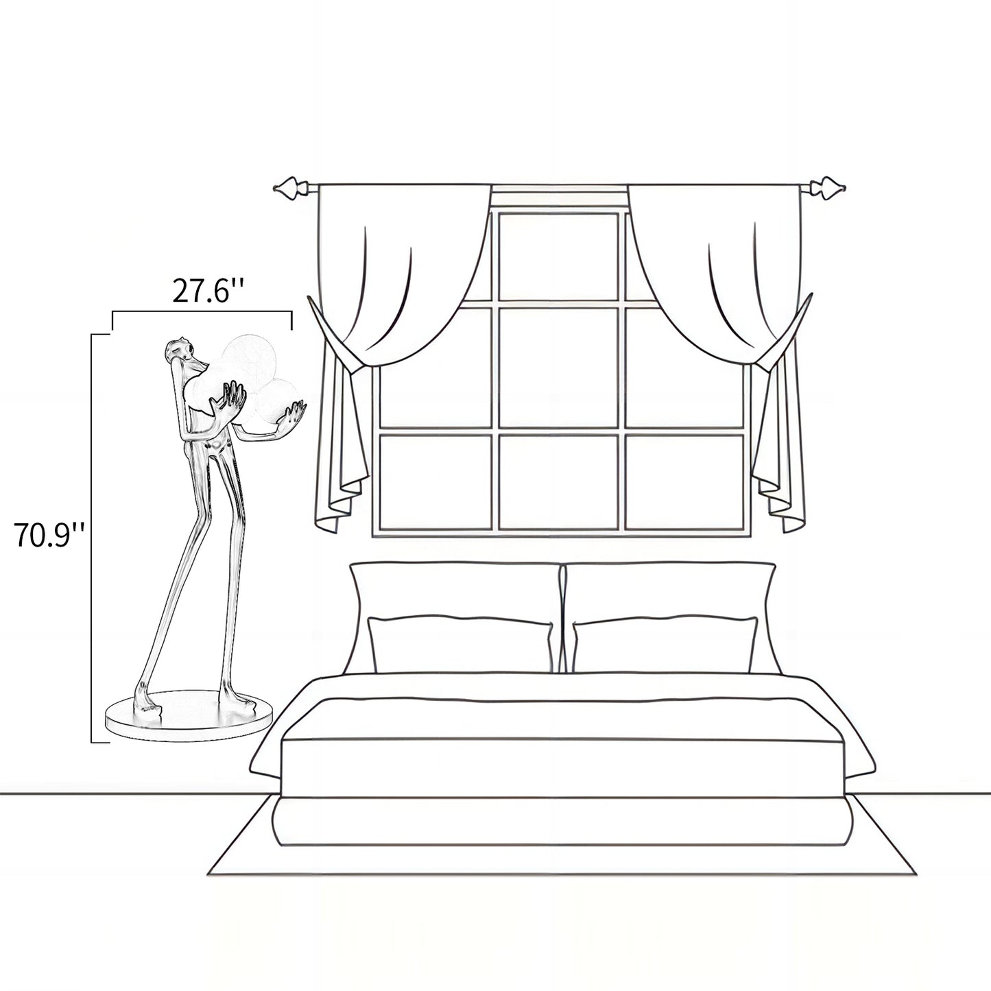 Sculpture Floor Lamp