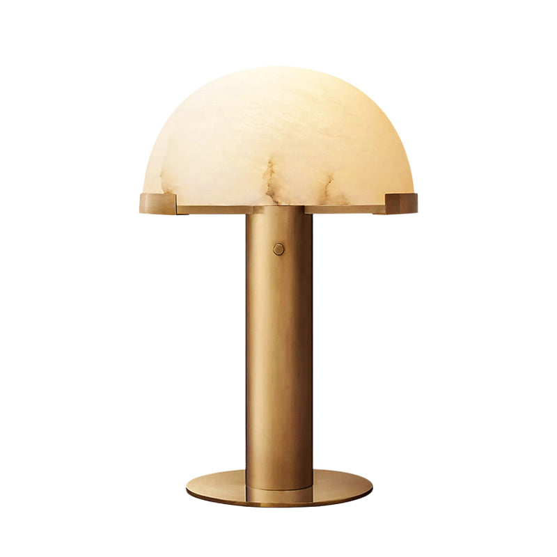 Alabaster Dome Table Lamp