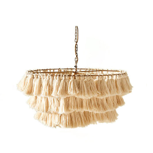 Bohemian Tassel Chandelier