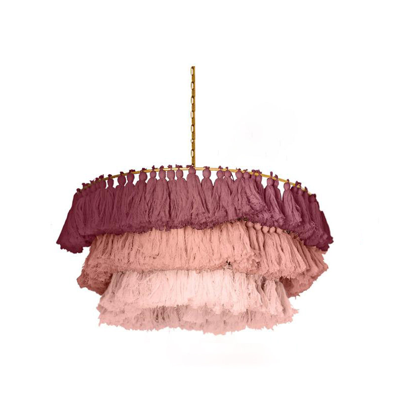 Bohemian Tassel Chandelier
