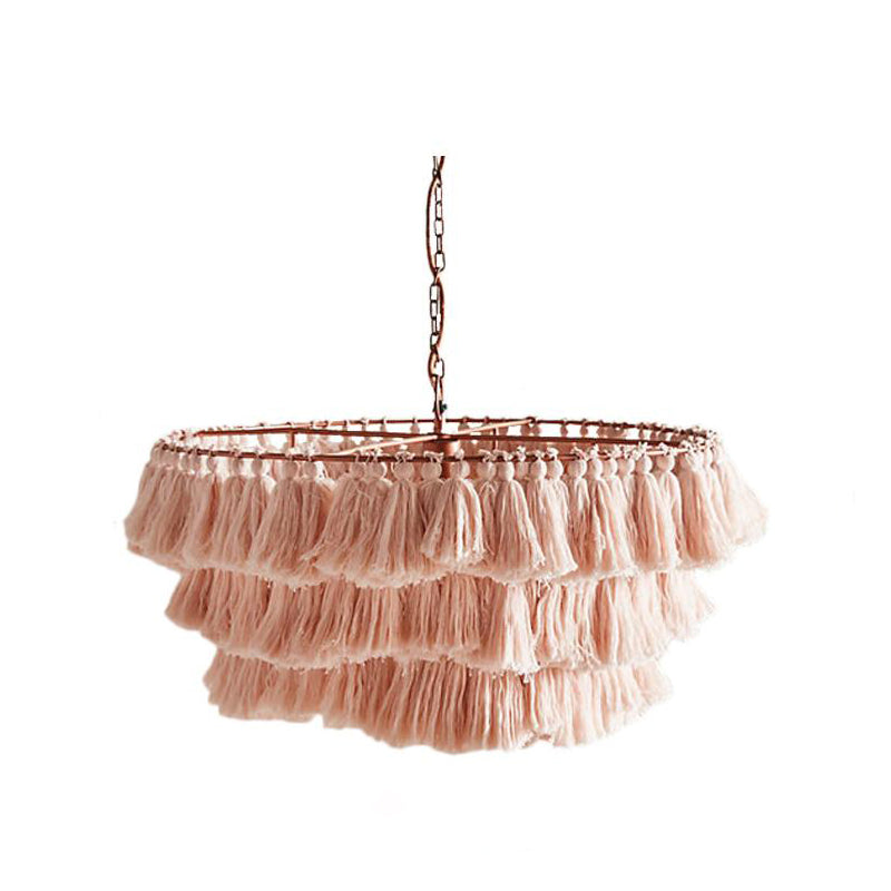 Bohemian Tassel Chandelier