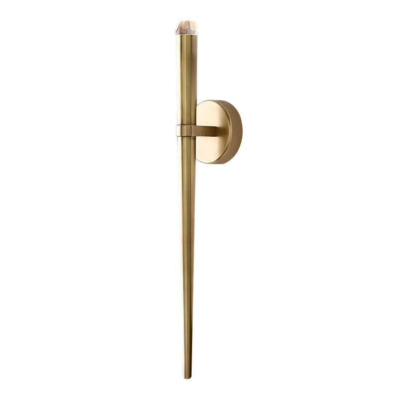 Brass Torch Sconce