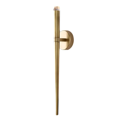 Brass Torch Sconce