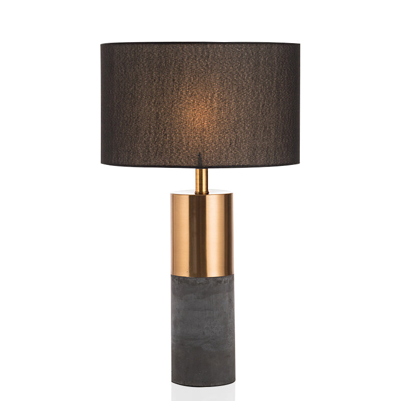 Cement Gray Table Lamp