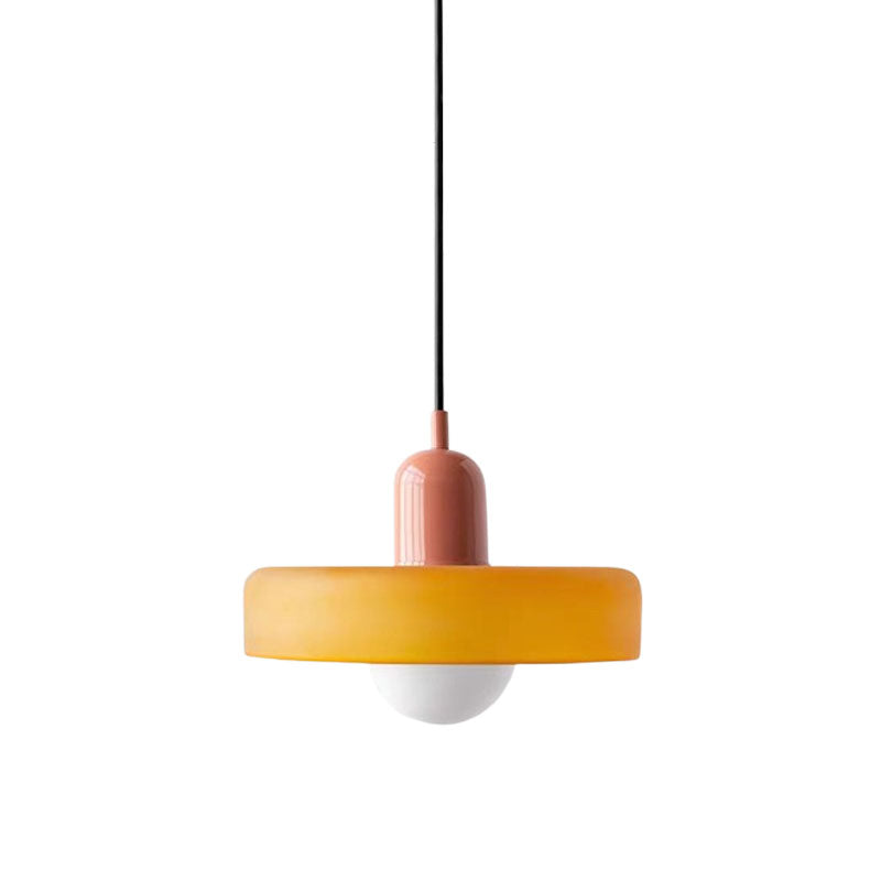 Ceramic Disc Pendant Lamp