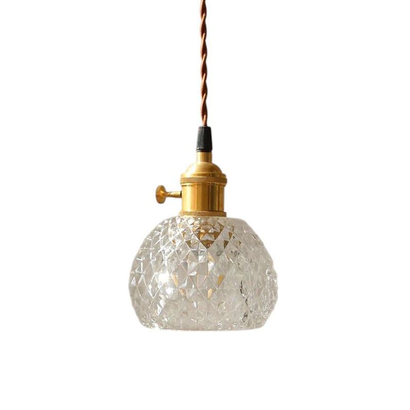 Clear Glass Pendant Lamp