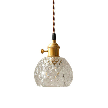 Clear Glass Pendant Lamp