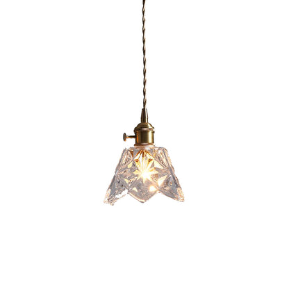 Clear Glass Pendant Lamp