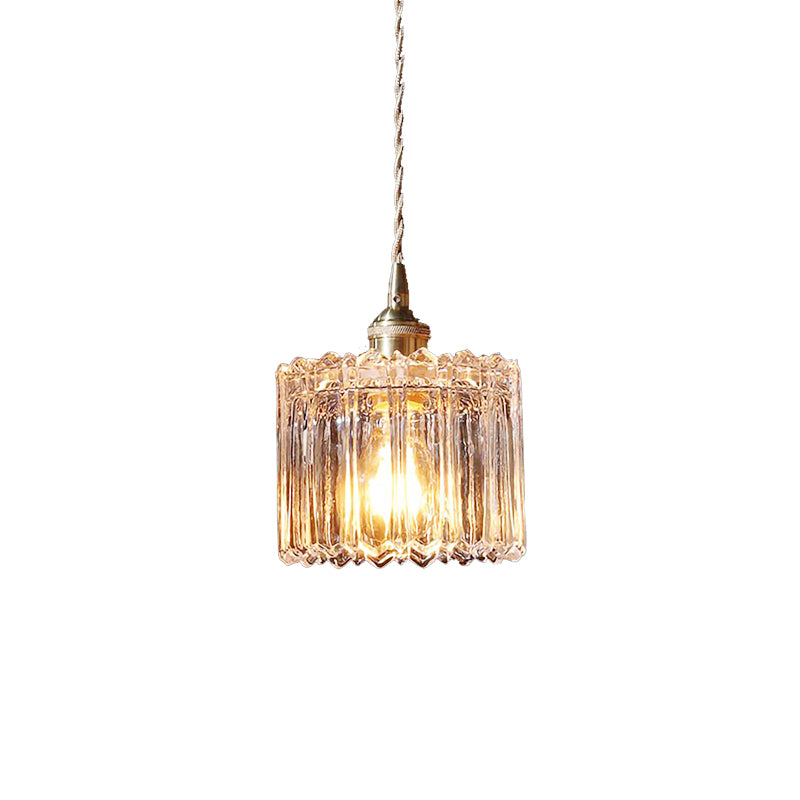 Clear Glass Pendant Lamp