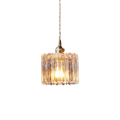 Clear Glass Pendant Lamp