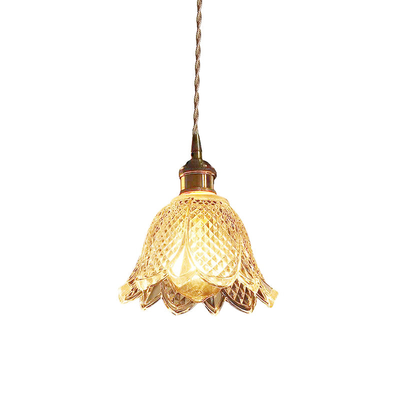 Clear Glass Pendant Lamp