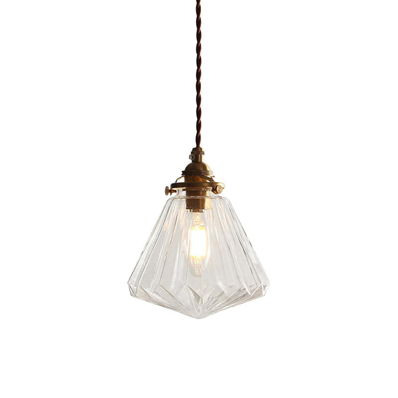 Clear Glass Pendant Lamp