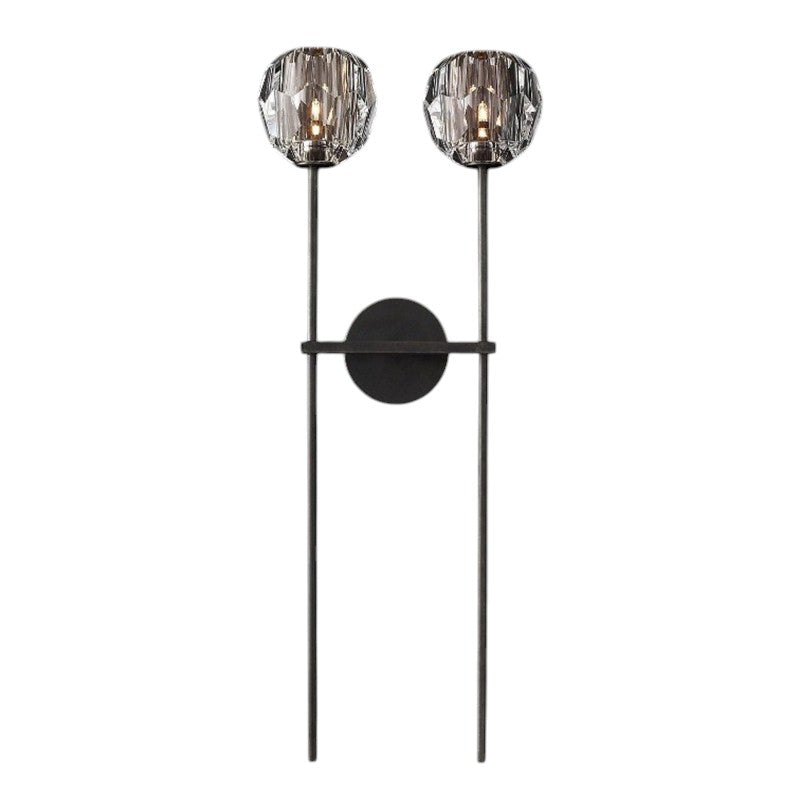 Crystal Ball Sconce