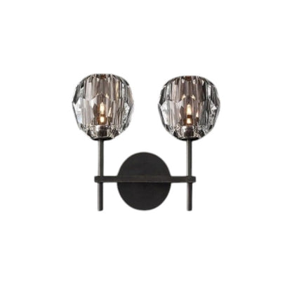 Crystal Ball Sconce