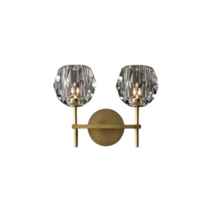 Crystal Ball Sconce