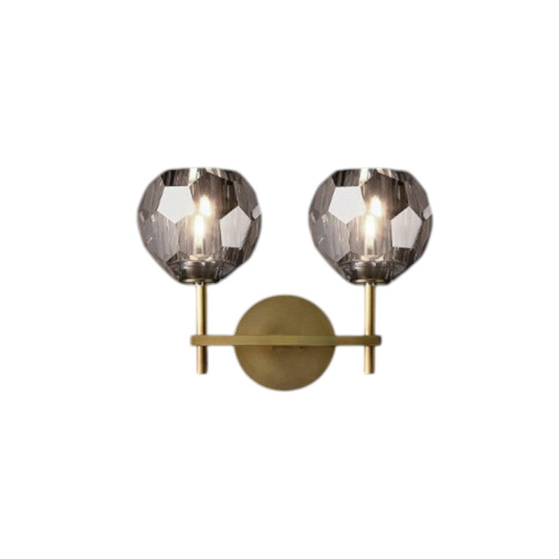 Crystal Ball Sconce