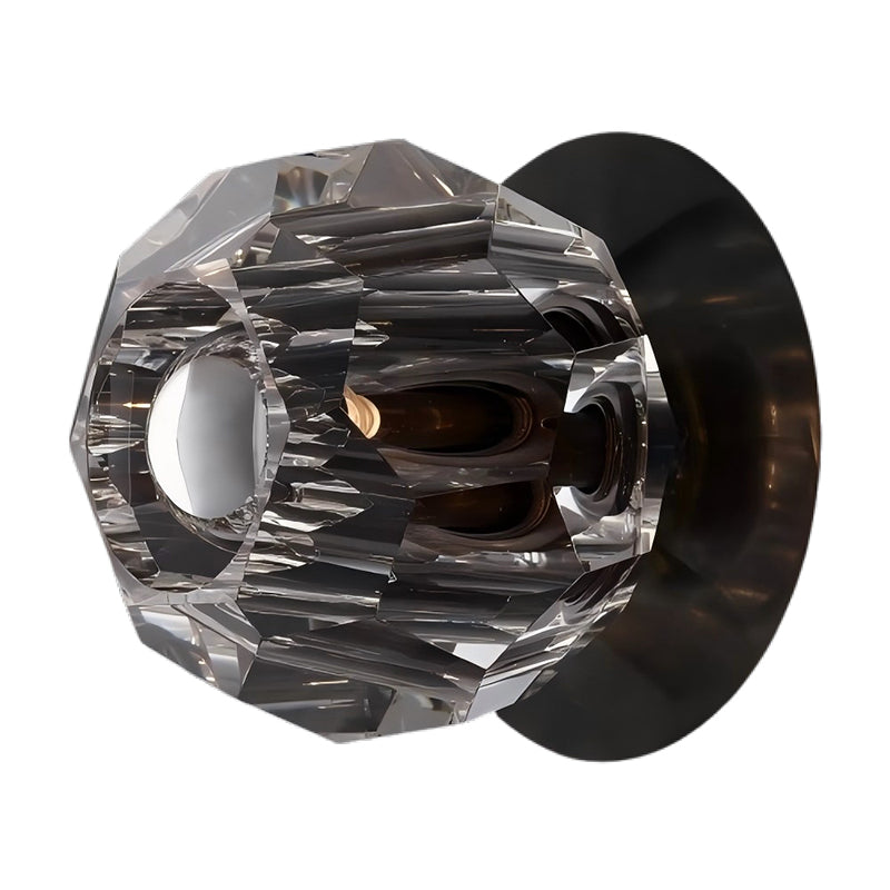Crystal Ball Wall Sconce