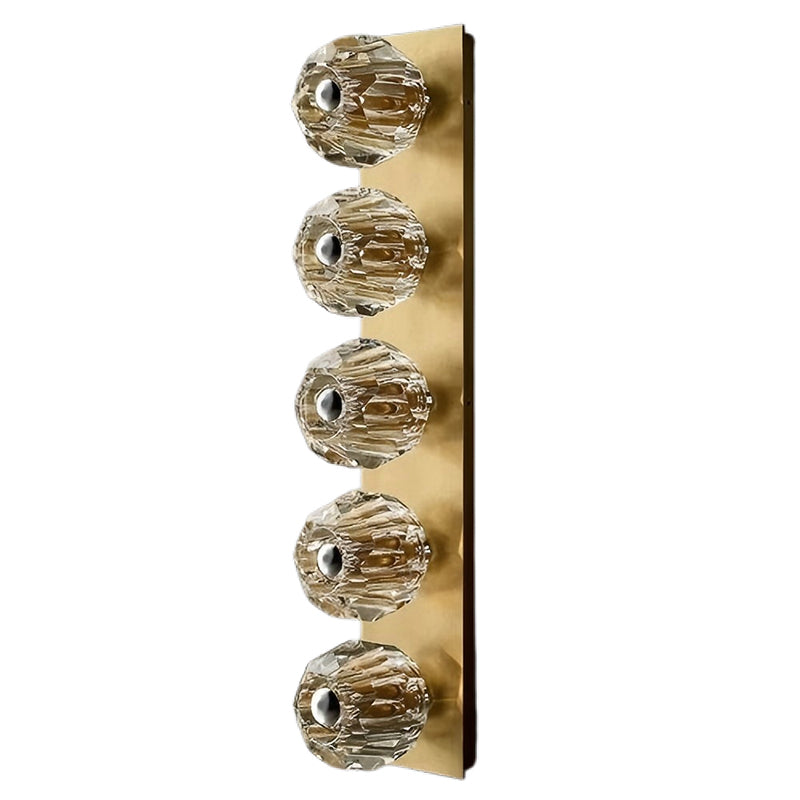 Crystal Ball Wall Sconce