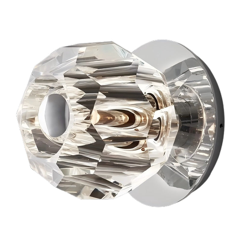 Crystal Ball Wall Sconce