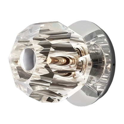 Crystal Ball Wall Sconce