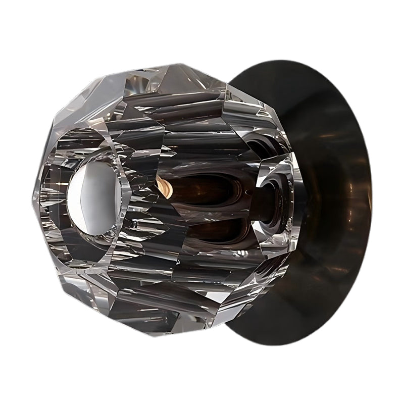 Crystal Ball Wall Sconce