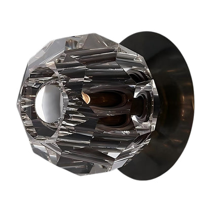 Crystal Ball Wall Sconce