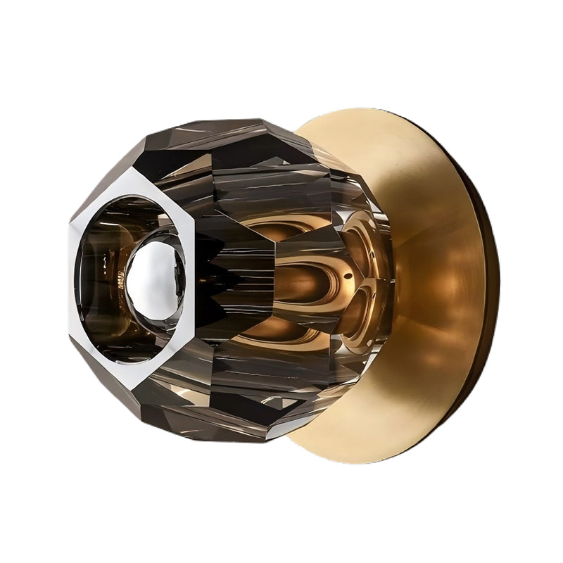 Crystal Ball Wall Sconce