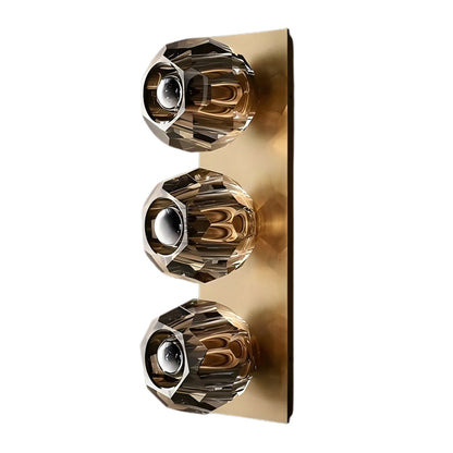 Crystal Ball Wall Sconce