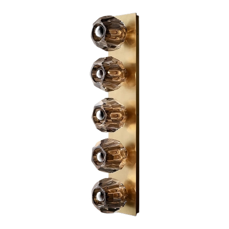 Crystal Ball Wall Sconce