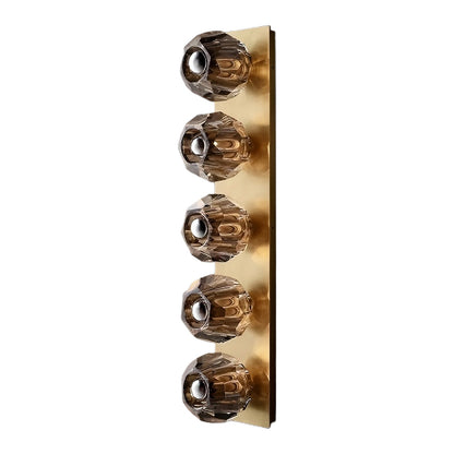 Crystal Ball Wall Sconce
