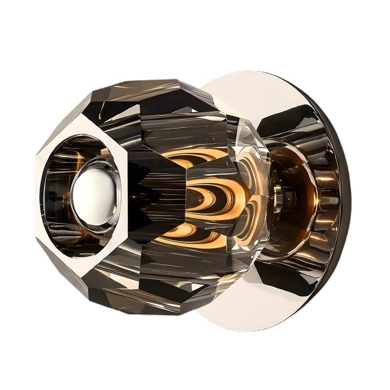Crystal Ball Wall Sconce