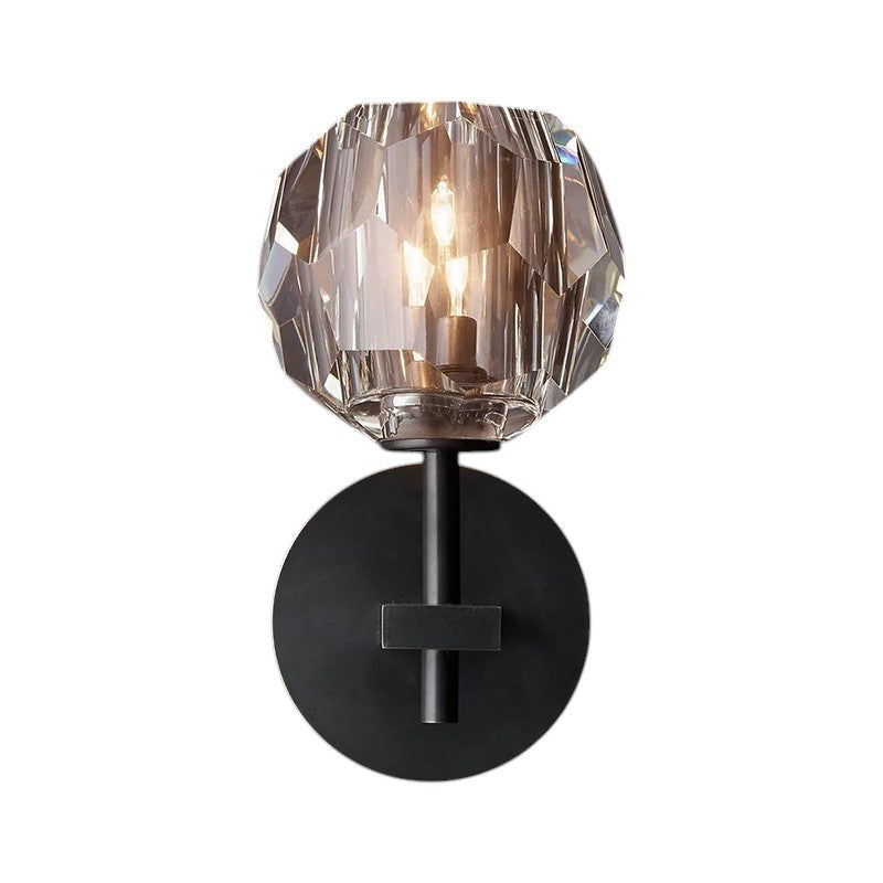 Crystal Glass Sconce