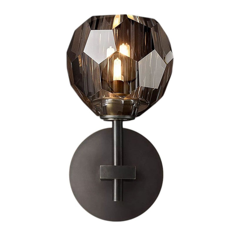 Crystal Glass Sconce