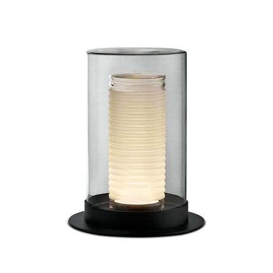 Cylinder Glass Table Lamp