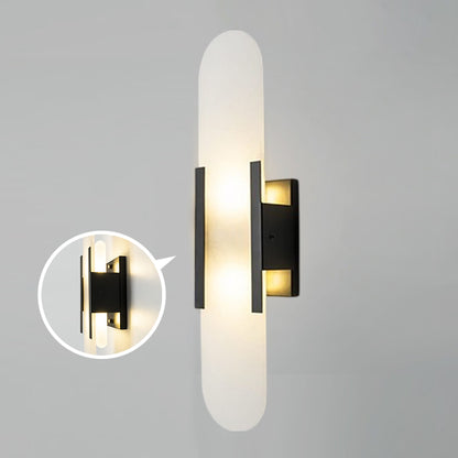 Elongated Alabaster Sconce