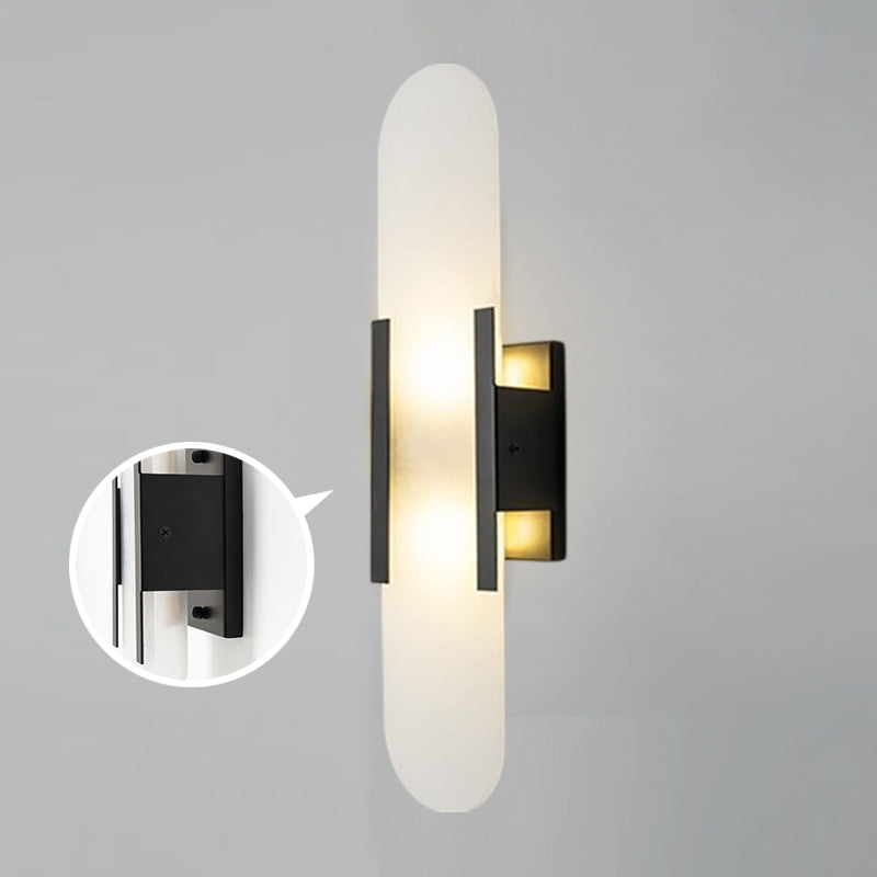 Elongated Alabaster Sconce