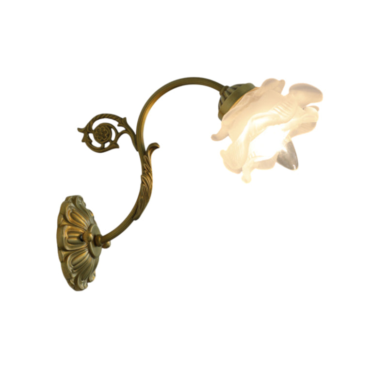 Flower Glass Sconce