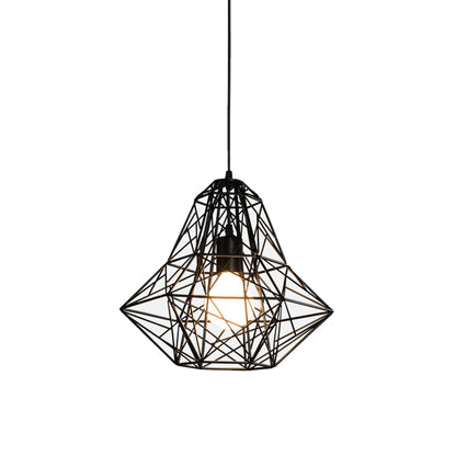 Geometric Hollow Pendant