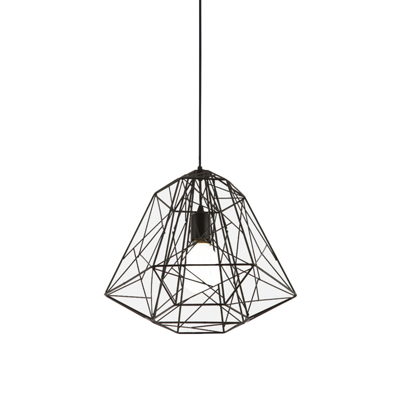 Geometric Hollow Pendant