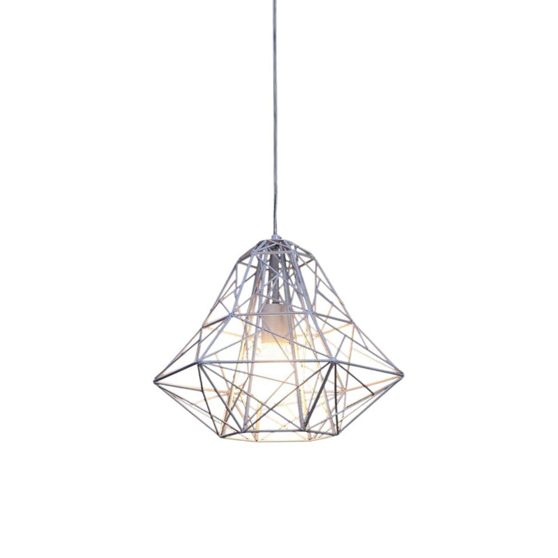 Geometric Hollow Pendant