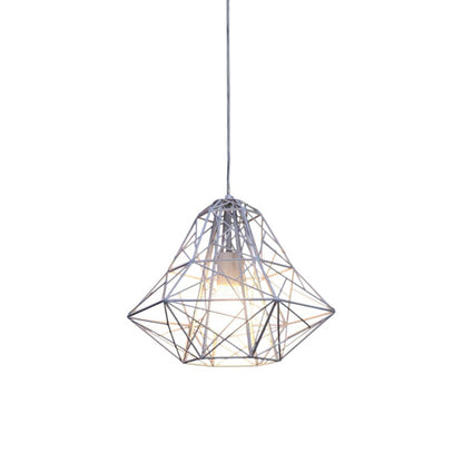 Geometric Hollow Pendant