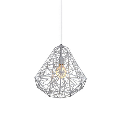 Geometric Hollow Pendant