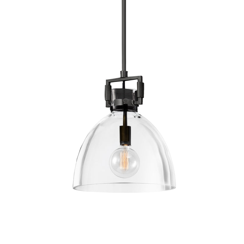 Glass Cloche Pendant Light
